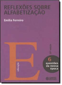 Imagem de REFLEXOES SOBRE ALFABETIZACAO - 25º EDICAO