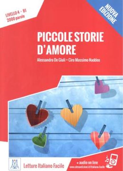 Picture of PICCOLE STORIE D´AMORE - LIBRO + AUDIO ONLINE - NIVEL 4 (B1) - NUOVA EDIZIONE
