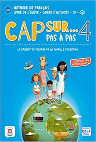 Picture of CAP SUR PAS A PAS 4 - LIVRE DE LELEVE + CAHIER DACTIVITES