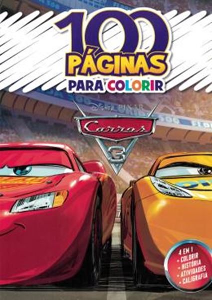 Picture of 100 PAGINAS PARA COLORIR - CARROS 