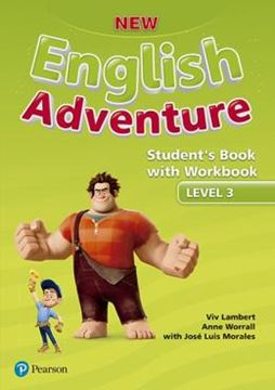 Imagem de NEW ENGLISH ADVENTURE 3 SB WITH WB - 1ST ED