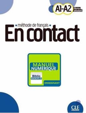 Imagem de EN CONTACT A1-A2 - VERSION NUMERIQUE ENSEIGNANT MANUEL NUMERIQUE ELEVE