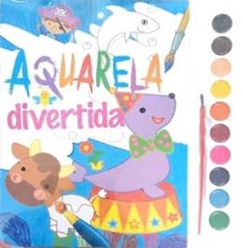 Imagem de AQUARELA DIVERTIDA - AZUL